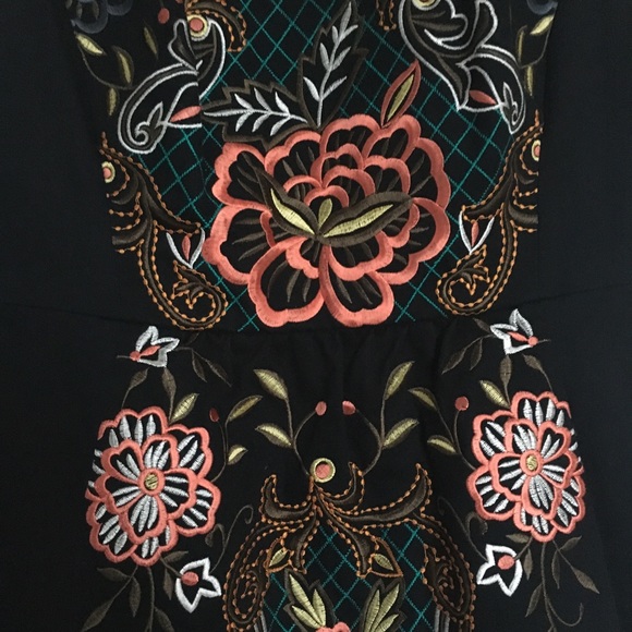 Anthropologie embroidered Moulinette Soeurs dress - Picture 7 of 9